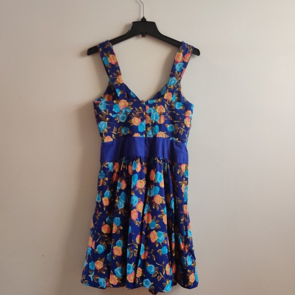 Blue Floral Dress by Plenty by Tracy Reese - Picture 2 of 6